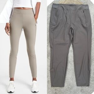 Athleta Women’s Stellar Tight Legging Pants Pull On UPF 50+  in Pyrite Size 20